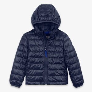 Primary Navy Lightweight Puffer Jacket Size 3
